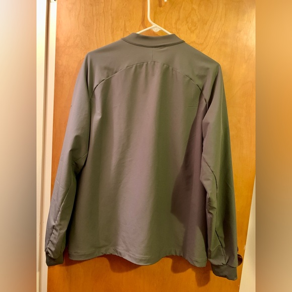 Gymshark Men's Long Sleeve Full-Zip Studio Jacket Core Olive- Men’s Size Medium - Picture 8 of 11
